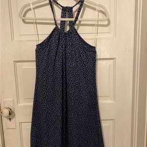 Eddie Bauer Navy Blue Midi Dress